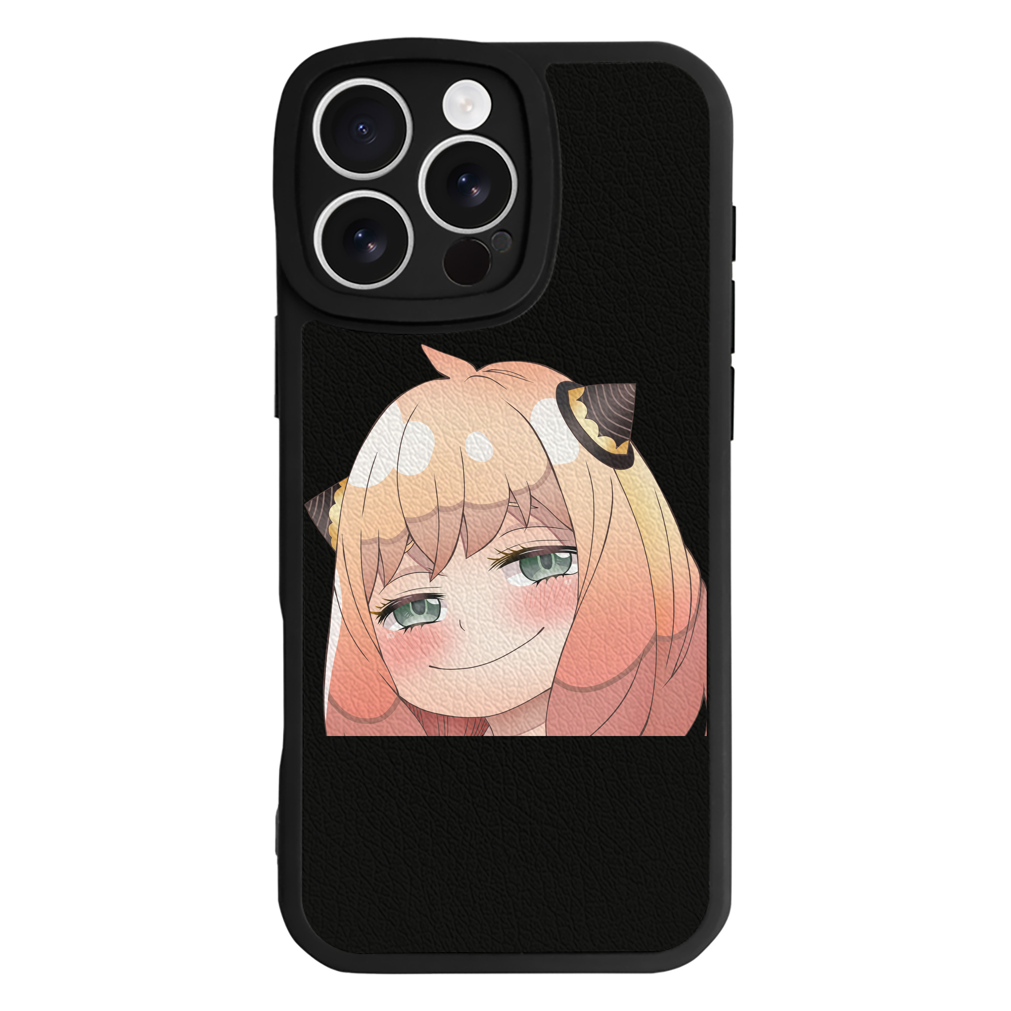（画像用） SPY×FAMILY间谍家家酒 【iPhone 16シリーズ対応】シリコンスマホケース（レザー調） 材質：シリコン